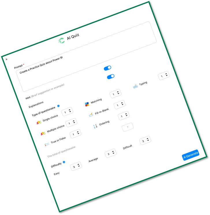 landing page