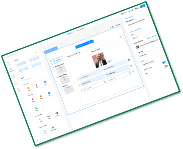 landing page