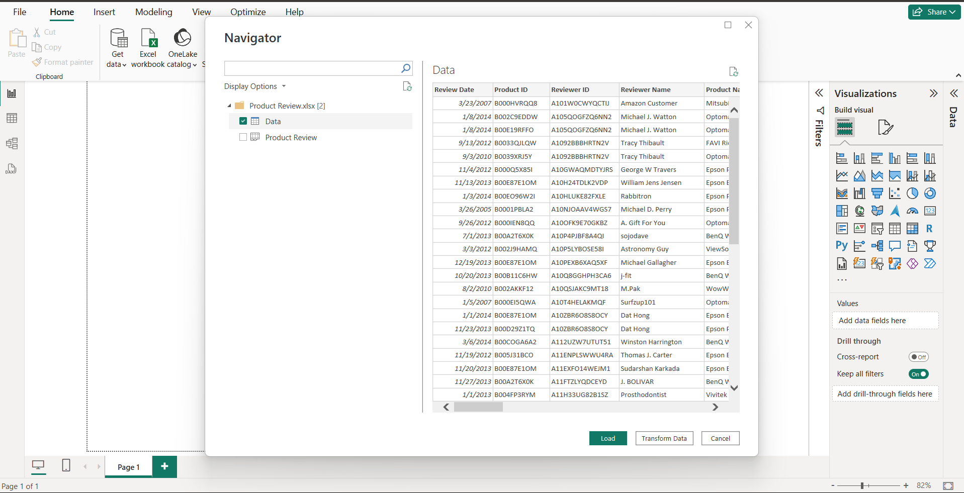 Power Query & Excel: Lựa Chọn Tối Ưu Khi Nhập Dữ Liệu – Worksheet Hay Excel Table? Phân Tích Qua Ví Dụ "Product Review"
